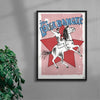 The Lone Ranger contemporary wall art print by Caitlin Flood-Molyneux - sold by DROOL