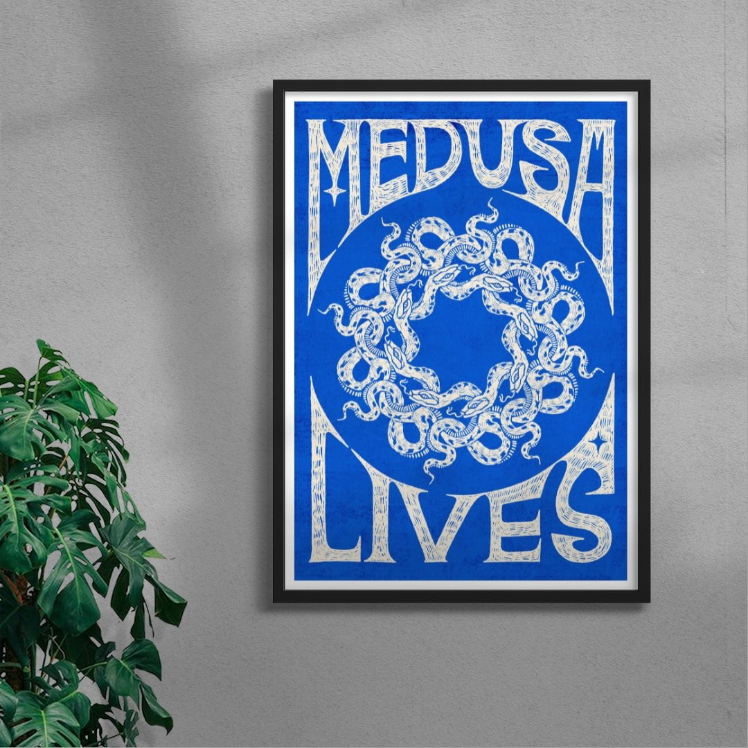 Wanted Dead or Alive contemporary wall art print by Kwonny - sold by DROOL