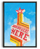 Cargar imagen en el visor de la galería, Wish You Were Here contemporary wall art print by Laurie Campbell - sold by DROOL