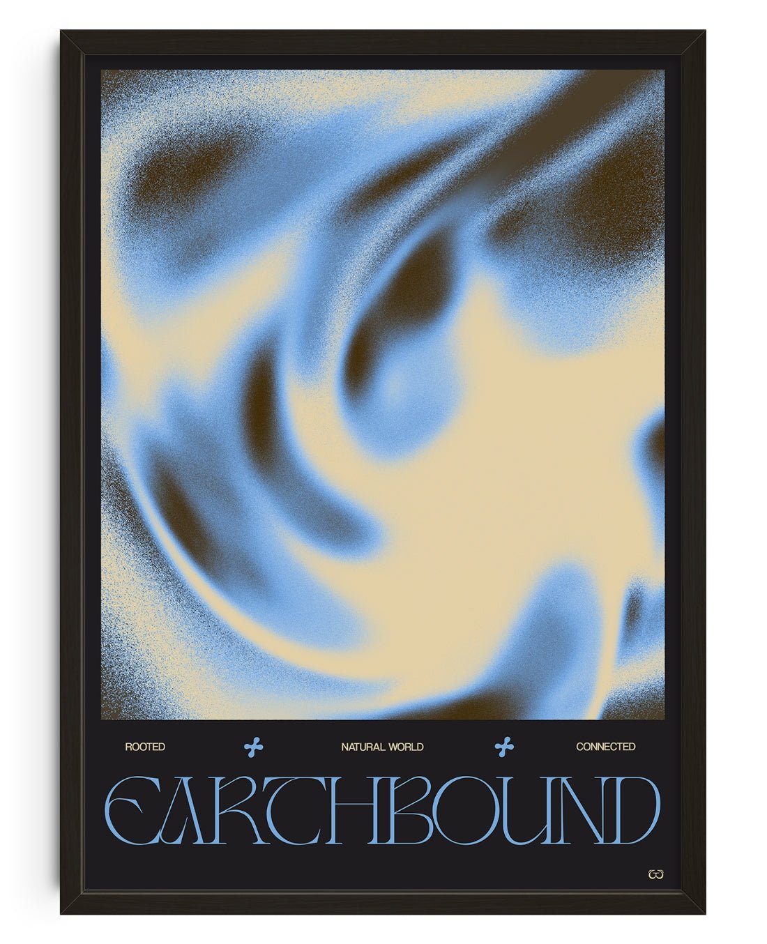 Earthbound contemporary wall art print by Coveposter - sold by DROOL