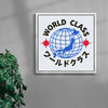 World Class contemporary wall art print by Othman Zougam - sold by DROOL