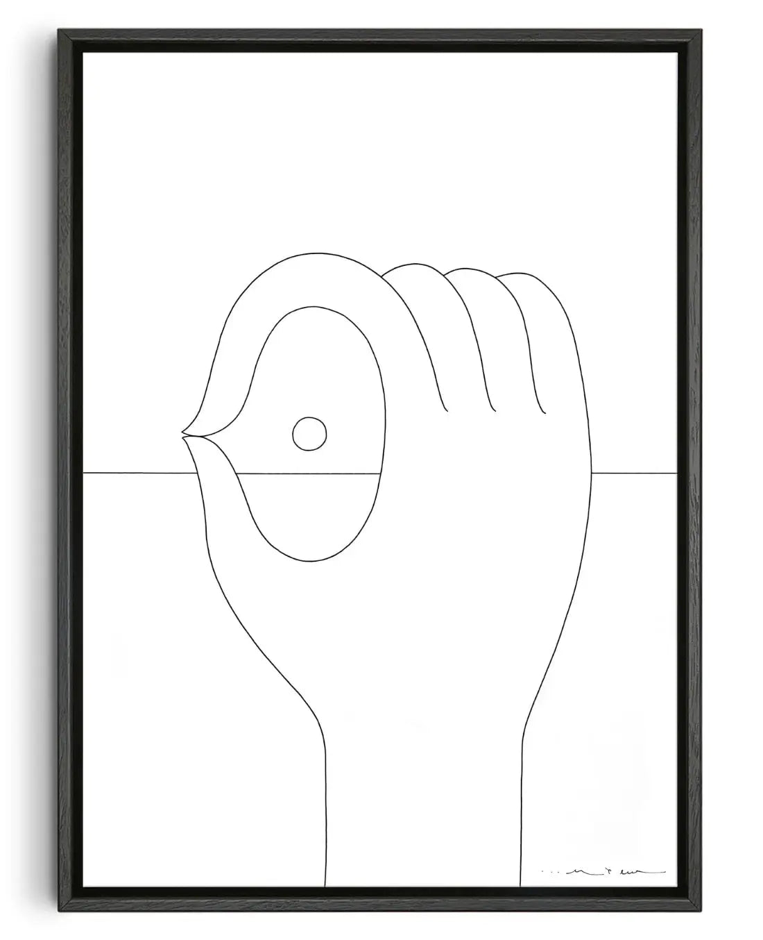 focus contemporary wall art print by CHIAKI KOBAYASHI - sold by DROOL