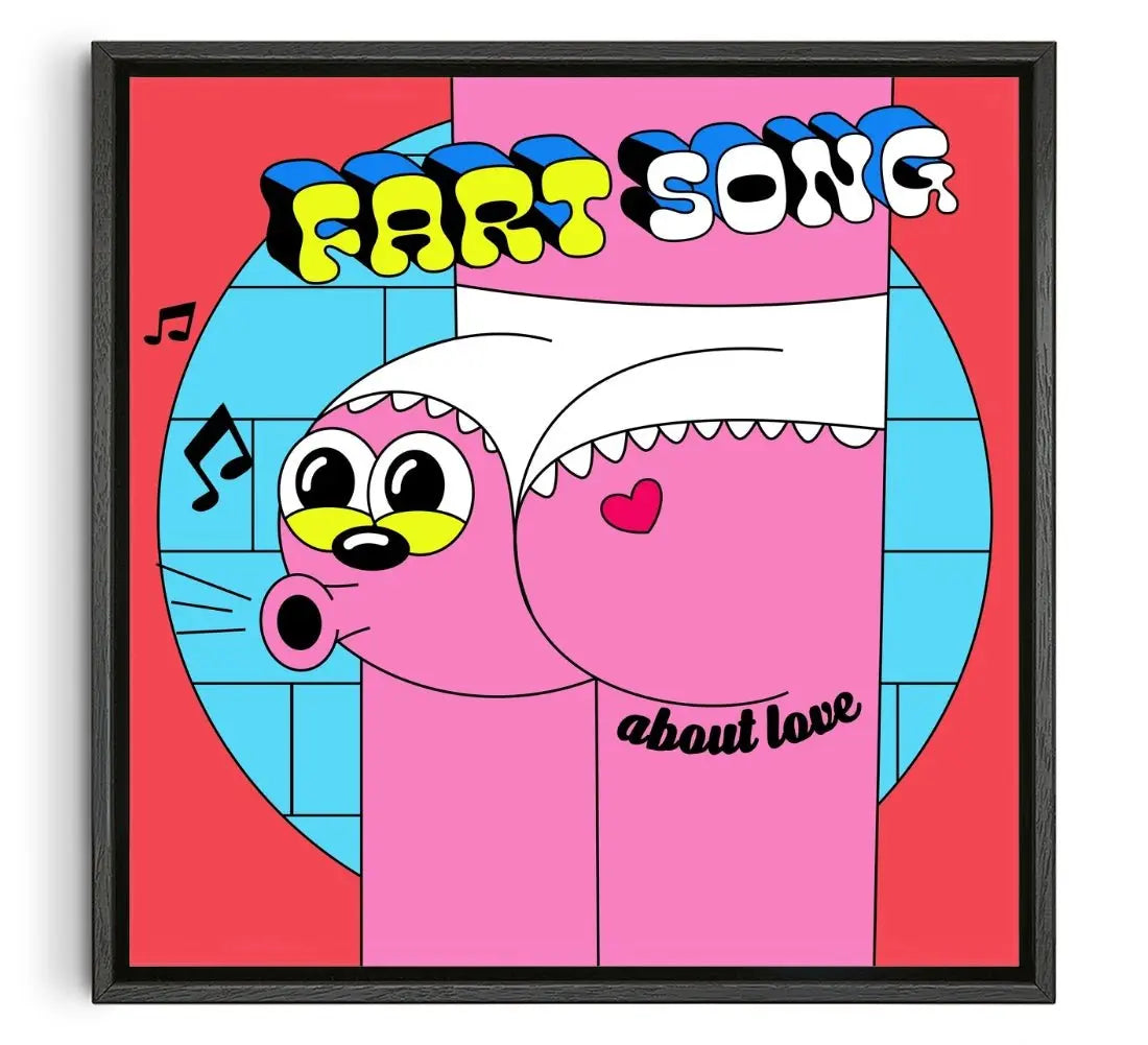 Song About Love contemporary wall art print by Ovcharka - sold by DROOL