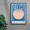 TOKYO contemporary wall art print by Matteus Faria - sold by DROOL