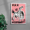 Rodeo contemporary wall art print by Caitlin Flood-Molyneux - sold by DROOL