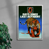 0 Days Since Last Accident contemporary wall art print by Othman Zougam - sold by DROOL