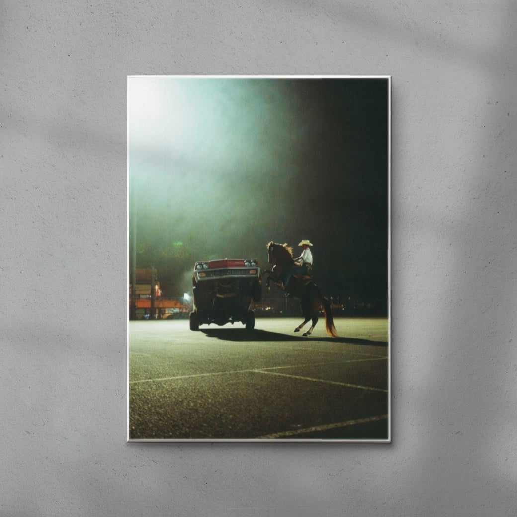 LOWRIDERS contemporary wall art print by Ces XC - sold by DROOL