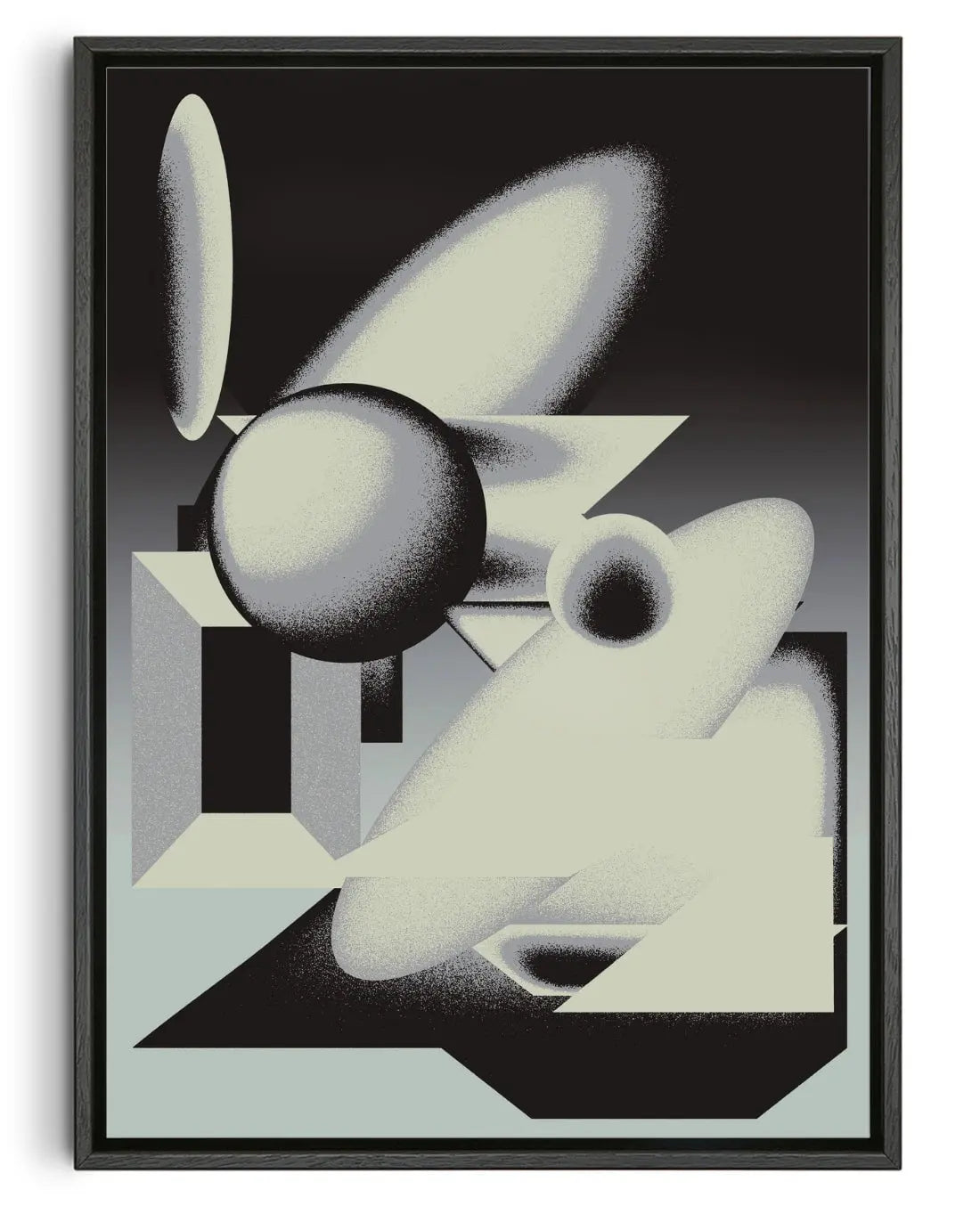 Neo Cubism contemporary wall art print by Casiel Checoni - sold by DROOL