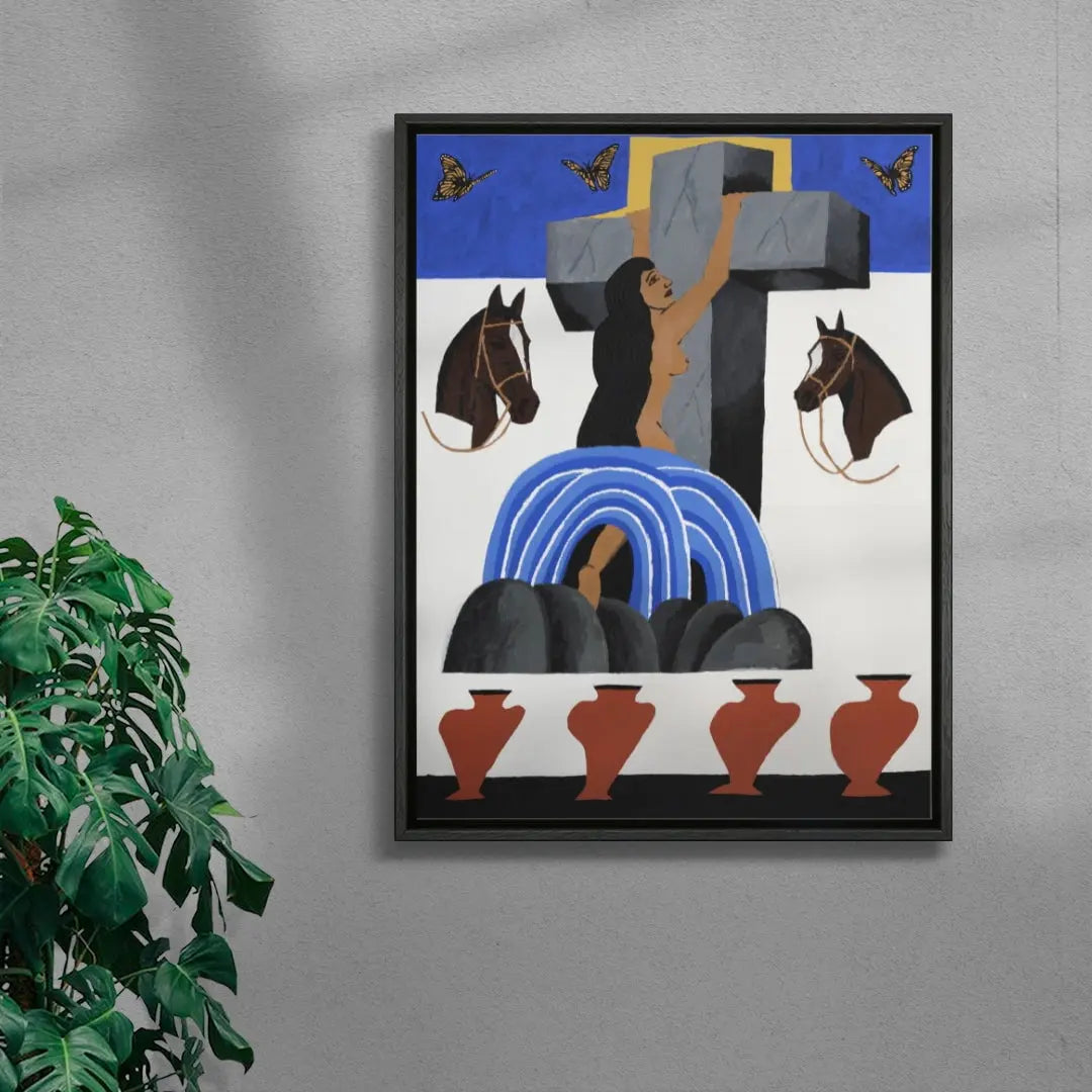 Rock Of Ages contemporary wall art print by Colby Edwards - sold by DROOL