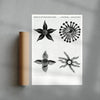 cyclical beings contemporary wall art print by Imo Sinclair - sold by DROOL