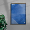 Dream in Blue contemporary wall art print by Henry M. - sold by DROOL