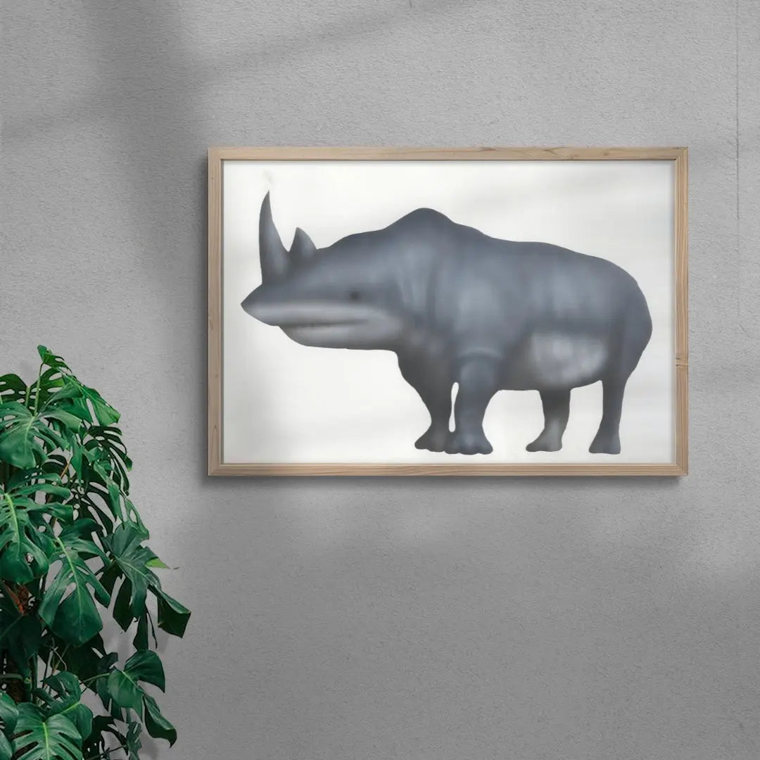 Shino contemporary wall art print by Bika - sold by DROOL