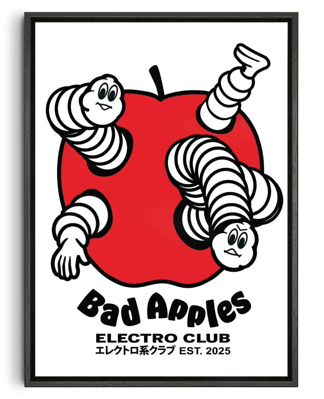 Bad Apples contemporary wall art print by Ignorance1 - sold by DROOL