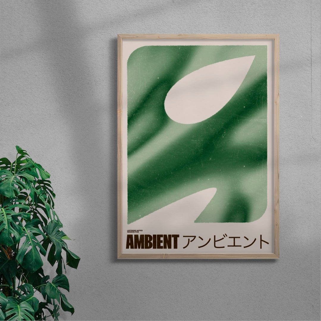 Ambient contemporary wall art print by Henry M. - sold by DROOL
