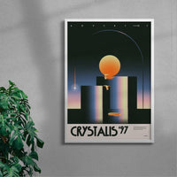 Thumbnail for Crystalis C/1995 O1 contemporary wall art print by Sandro Rybak - sold by DROOL