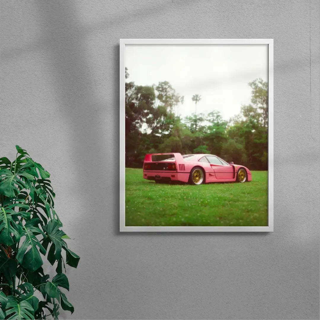Pink Ferrari F40