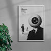 The Neighborhood contemporary wall art print by Meindl Taxer - sold by DROOL