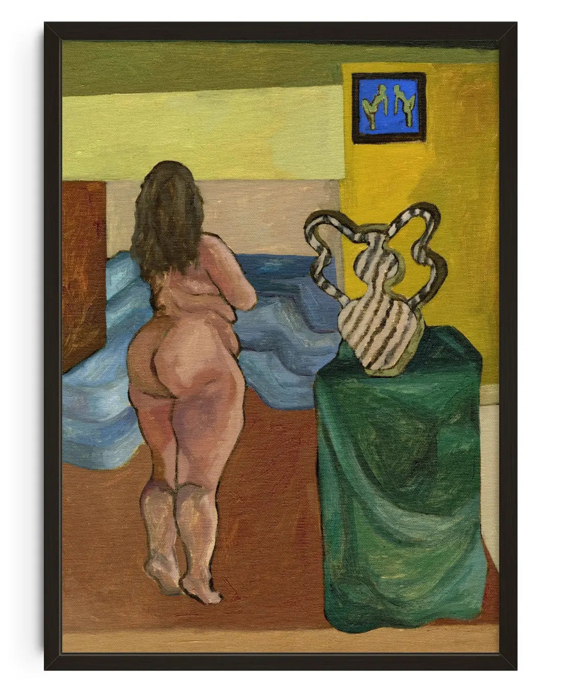 Room With A Vase  contemporary art print by Sophie Goudman-Peachey - sold by DROOL