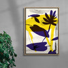 LEAVES contemporary wall art print by Eamonn O'Boyle - sold by DROOL