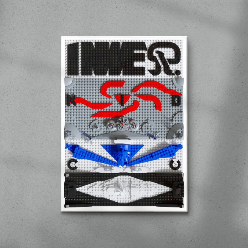 Inner Kid contemporary wall art print by Alessio Borando - sold by DROOL