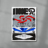 Inner Kid contemporary wall art print by Alessio Borando - sold by DROOL