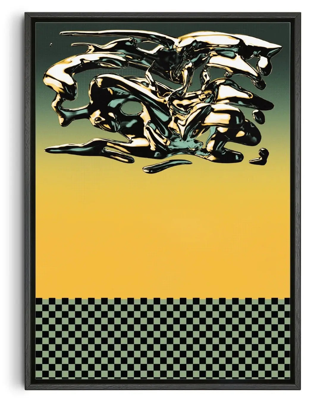 Virtual Dream 2/3 contemporary wall art print by Tristan Miller - sold by DROOL