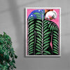 Love Grows contemporary wall art print by Carla Petelski - sold by DROOL