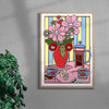 Après midi contemporary wall art print by Paolinoshka - sold by DROOL