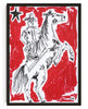 Cargar imagen en el visor de la galería, Halt contemporary wall art print by Caitlin Flood-Molyneux - sold by DROOL