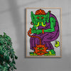 Goblin contemporary wall art print by Guy Field - sold by DROOL