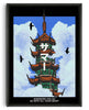 Load image into Gallery viewer, Go with all your heart contemporary wall art print by Othman Zougam - sold by DROOL