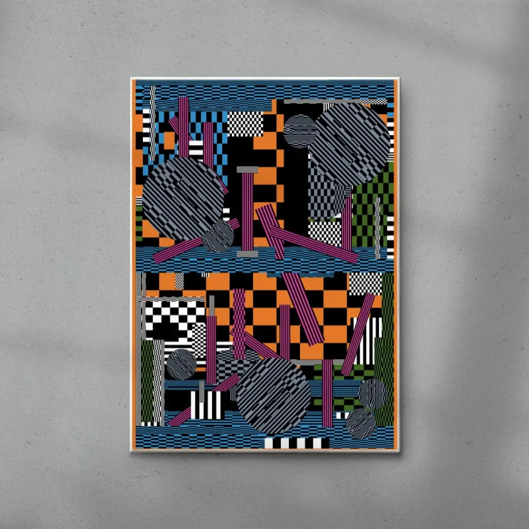 Mind Palace contemporary wall art print by Casiel Checoni - sold by DROOL