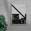 THIS MOMENT contemporary wall art print by Brad Mead - sold by DROOL