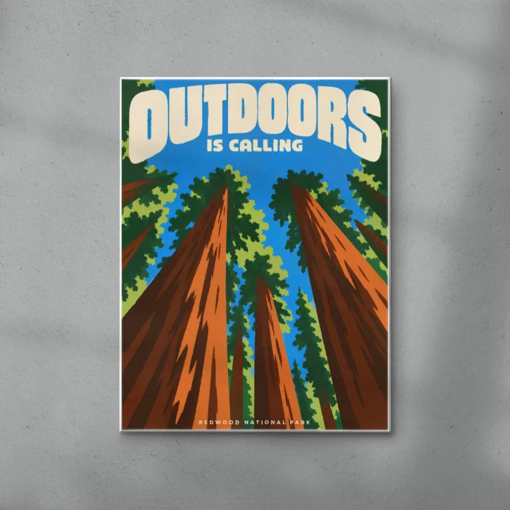 Outdoors is calling