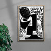 Slavic Glyphs Festival contemporary canvas art print by Vlad Boyko - sold by DROOL