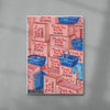 Thank You But No. 50 Bags contemporary wall art print by Daukantė - sold by DROOL