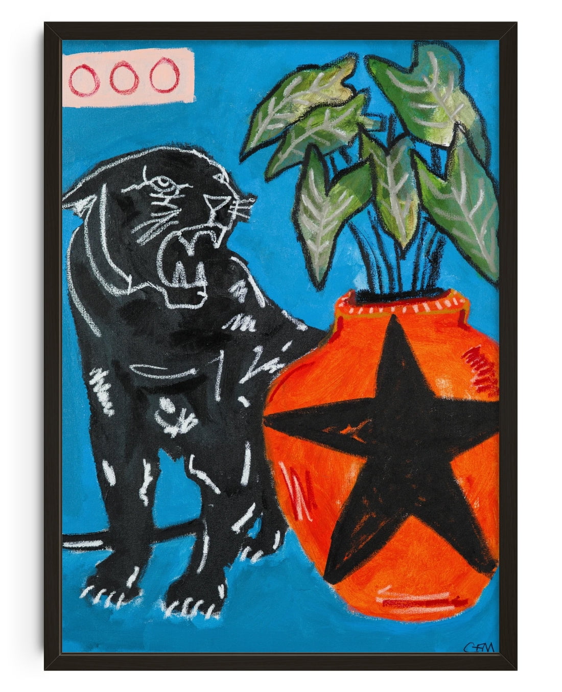 Staying Grounded contemporary wall art print by Caitlin Flood-Molyneux - sold by DROOL