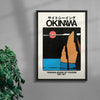 Okinawa 3 contemporary wall art print by Othman Zougam - sold by DROOL