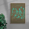 Dreams contemporary wall art print by Coveposter - sold by DROOL