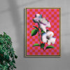 Japanese Flowers (1) contemporary wall art print by Will Da Costa - sold by DROOL