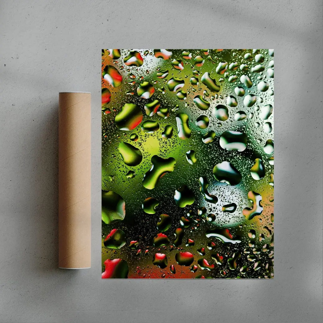 Streetlight contemporary wall art print by Jasmin Javon - sold by DROOL