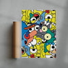 Simpson Megamixed contemporary wall art print by Ignorance1 - sold by DROOL