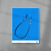 Agua (Water) contemporary wall art print by Miguel Vides - sold by DROOL