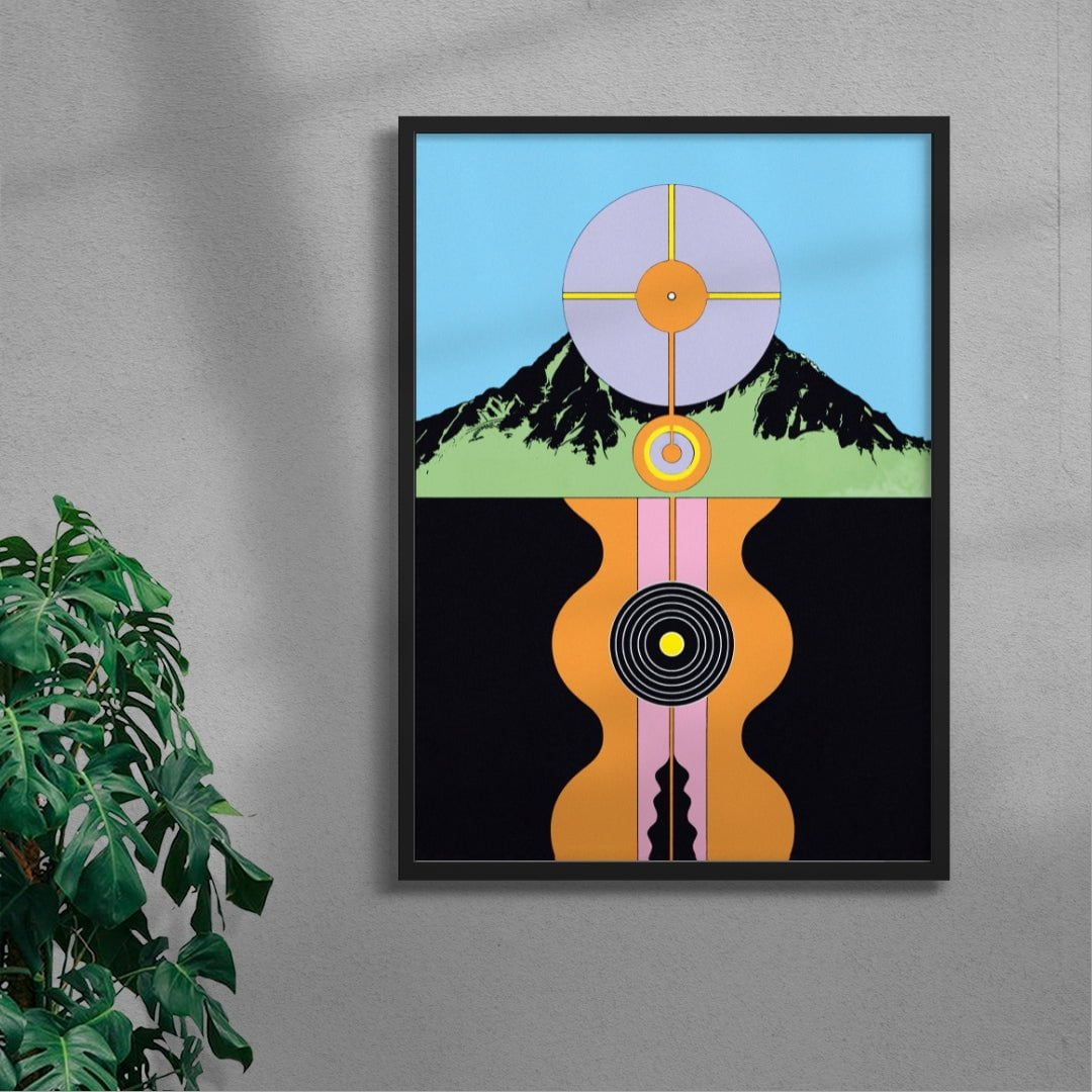 Atami contemporary wall art print by Shinzo Noda - sold by DROOL