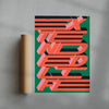 EXTD LIFE contemporary wall art print by Xtian Miller - sold by DROOL