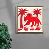 Cerberus contemporary wall art print by Kwonny - sold by DROOL
