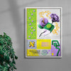 Signal From The Future contemporary wall art print by Itamar Makover - sold by DROOL