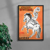 Wild West contemporary wall art print by Caitlin Flood-Molyneux - sold by DROOL