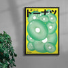 Music Donut contemporary wall art print by Maxim Dosca - sold by DROOL