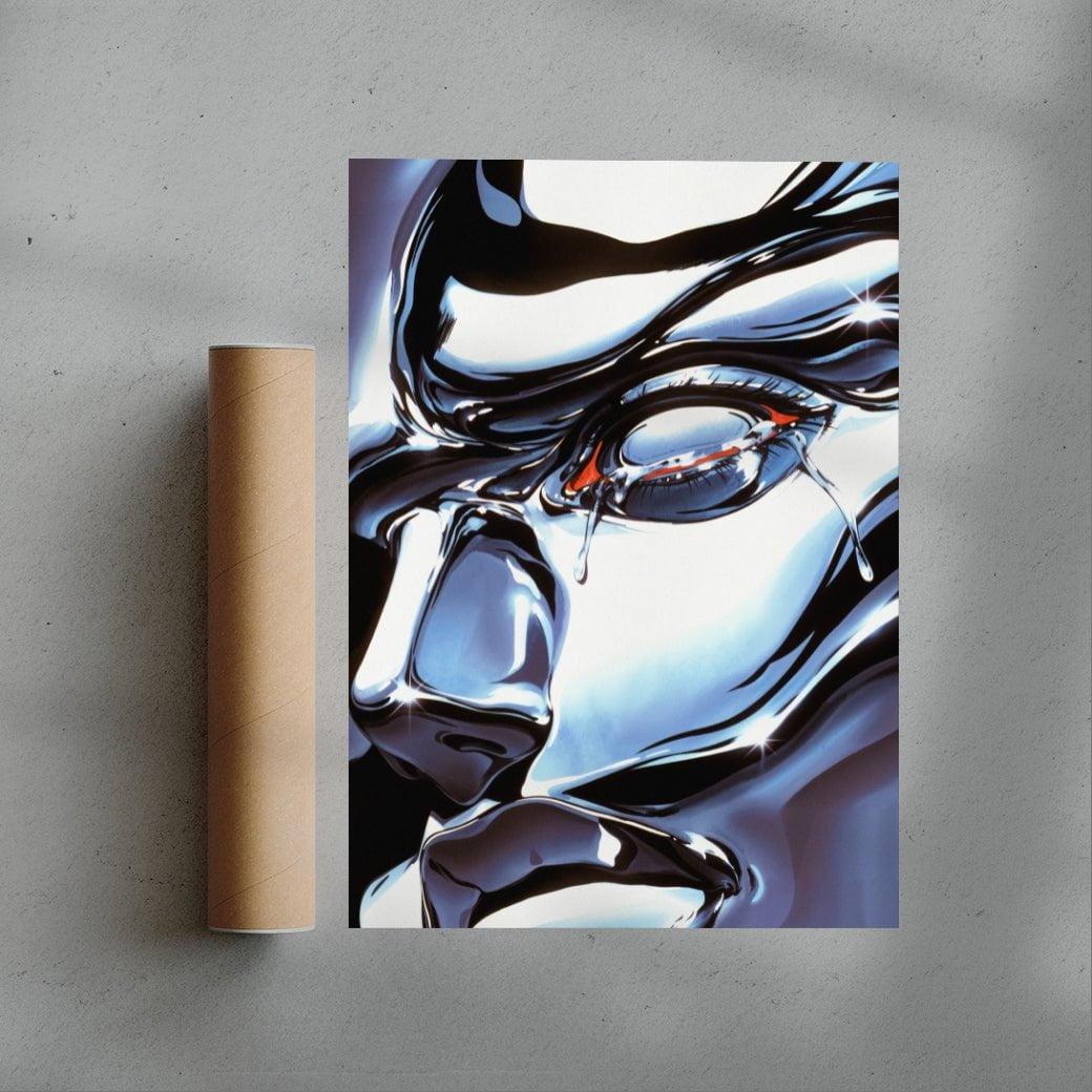 METAL MISERY contemporary wall art print by dolorsilentium - sold by DROOL